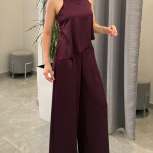 Tuta intera bordeaux - immagine 2